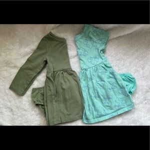 Bundle of 2 Cat & Jack Dresses 18mo